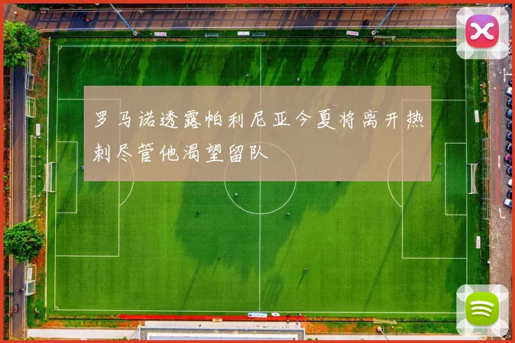 罗马诺透露帕利尼亚今夏将离开热刺尽管他渴望留队